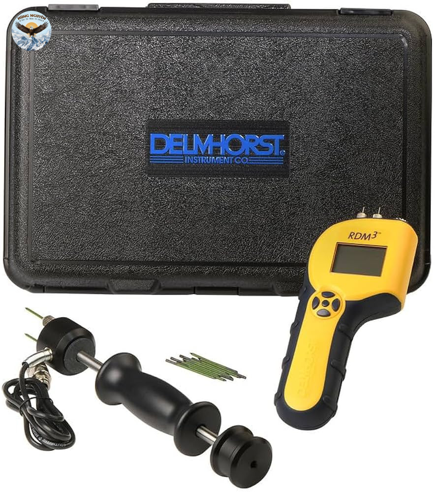 Máy đo độ ẩm DELMHORST DELMHORST RDM-3/PKG (kèm búa 26-ES, 5% – 60% MC)
